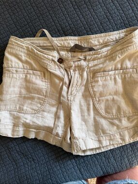 The North Face Light Beige Drawstring  Shorts